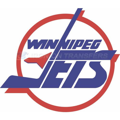 Winnipeg Jets Iron-on Stickers (Heat Transfers)NO.378